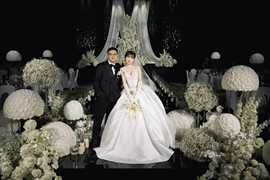 韩式满天星婚礼图片