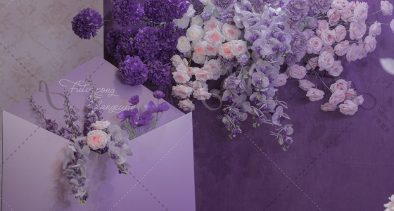 偏爱紫-婚礼策划图片
