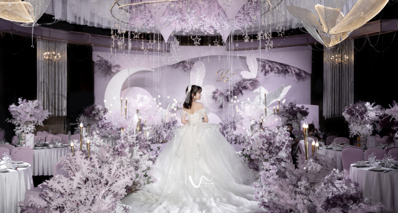 紫色梦幻-婚礼策划图片