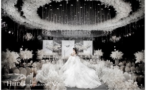 禧悦酒店(西北门)-纯白水晶婚礼图片