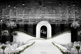 郁金香水晶婚礼婚礼图片