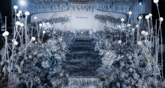 《雾蓝》-婚礼策划图片