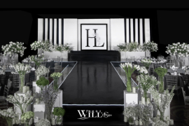 人间黑天鹅婚礼图片