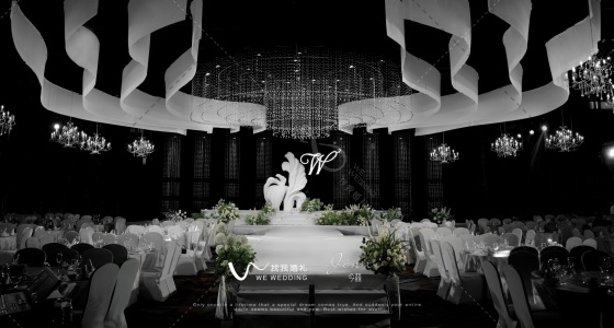 简约水晶婚礼-婚礼策划图片