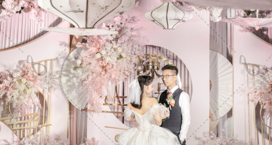 粉色新中式婚礼-婚礼策划图片