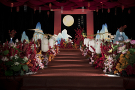 佳人入画   山河成诗 婚礼图片