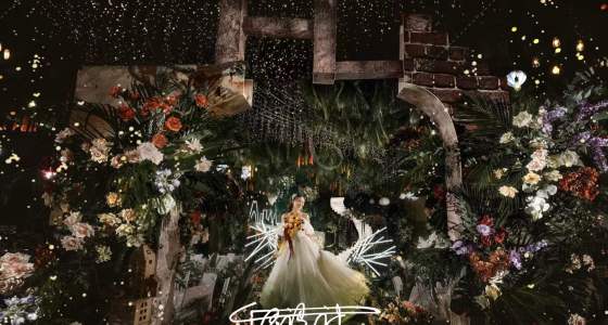 重庆森林 | 中心舞台形式的仪式区-婚礼策划图片