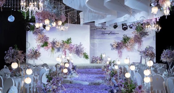 梦幻紫-婚礼策划图片