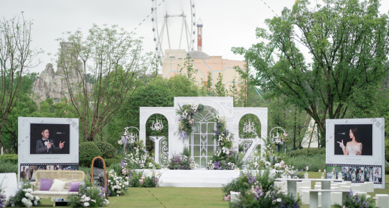 夏日法式花园里的浪漫-婚礼策划图片