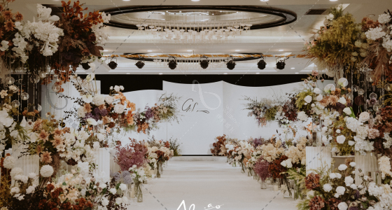 小众宴会丨焦糖复古胶片风-婚礼策划图片
