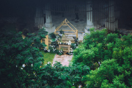 星野下的微光婚礼图片