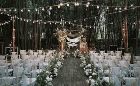 斑竹林318房车营地-竹林里的派对婚礼图片