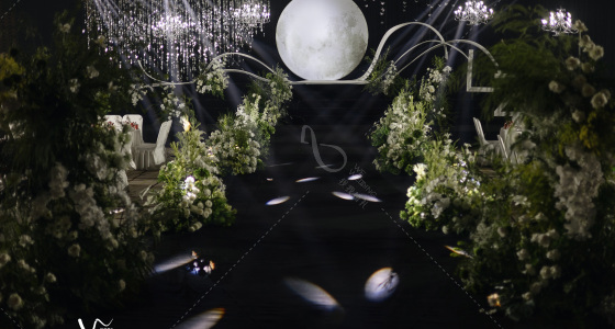 把月亮搬进婚礼是种什么体验-婚礼策划图片