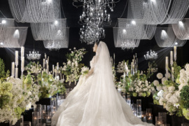 白绿水晶韩式婚礼婚礼图片