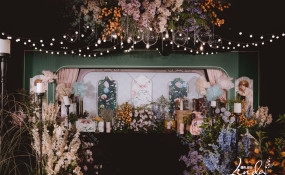 成都天仁大酒店-复古法式花园丨Gucci花园风婚礼婚礼图片