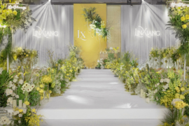 全鲜花婚礼|清新 质感 自然风婚礼图片