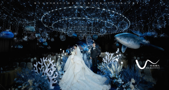 星空下的海洋-婚礼策划图片
