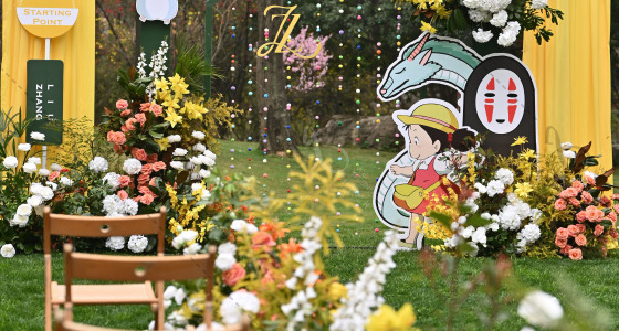 宫崎骏的春天-婚礼策划图片