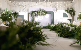 大蓉和(德阳店)-绿白小韩式婚礼图片