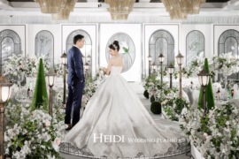 法式花园婚礼图片