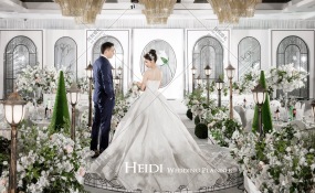 成都香格里拉大酒店-法式花园婚礼图片