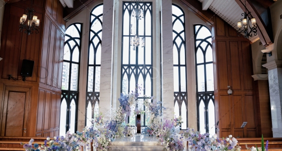 神圣浪漫的教堂婚礼-婚礼策划图片