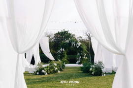 户外晚宴婚礼图片